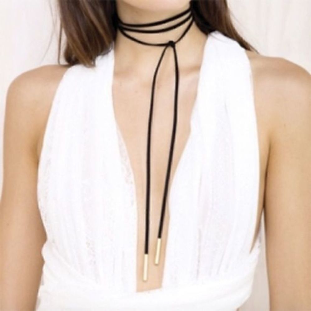 Gold tip choker​​